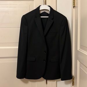 Express 40R Black Suit Coat Excellent Condition